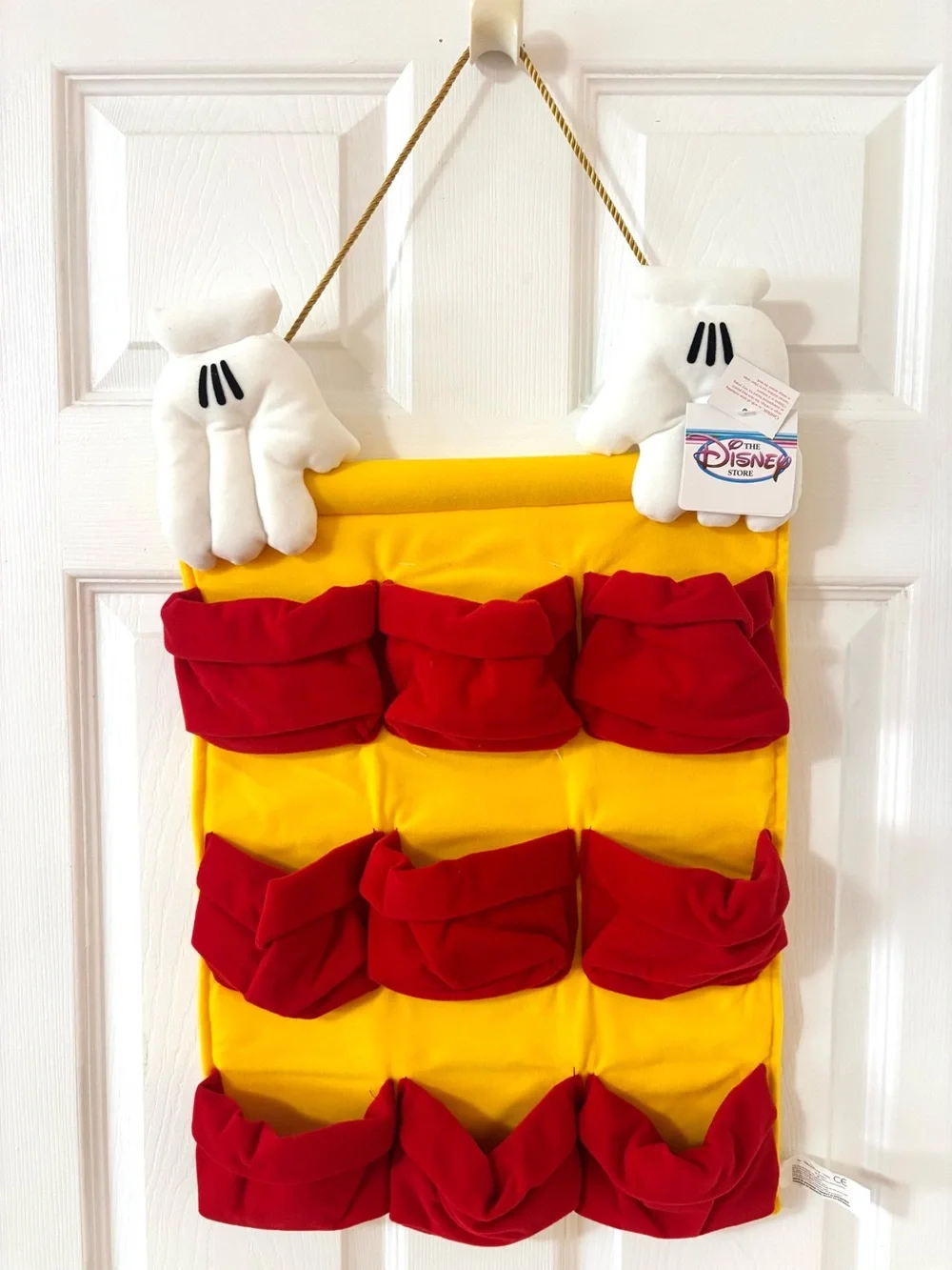 Disney Store Mickey Mouse Clubhouse Door Hanger Display Hanging Room Organizer